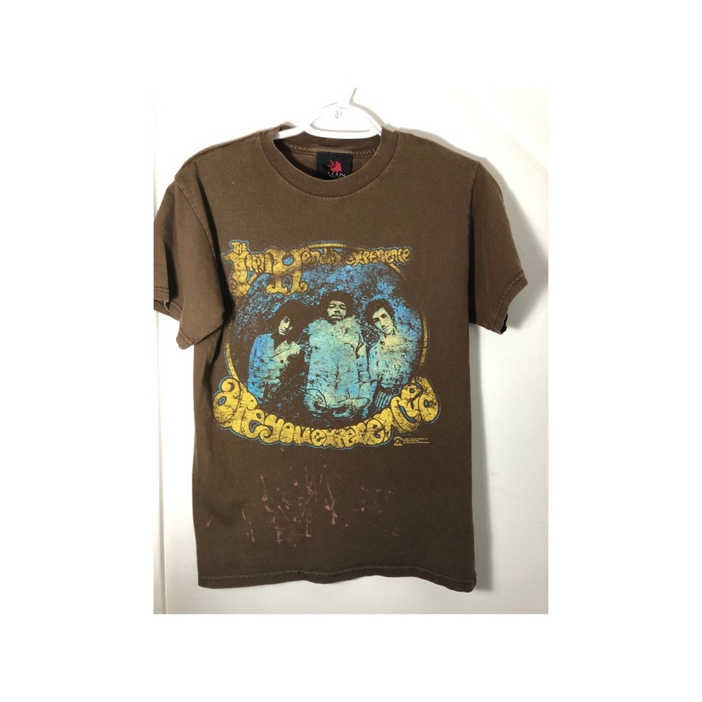 2/20$ JIMI HENDRIX DISTRESSED BAND TEE